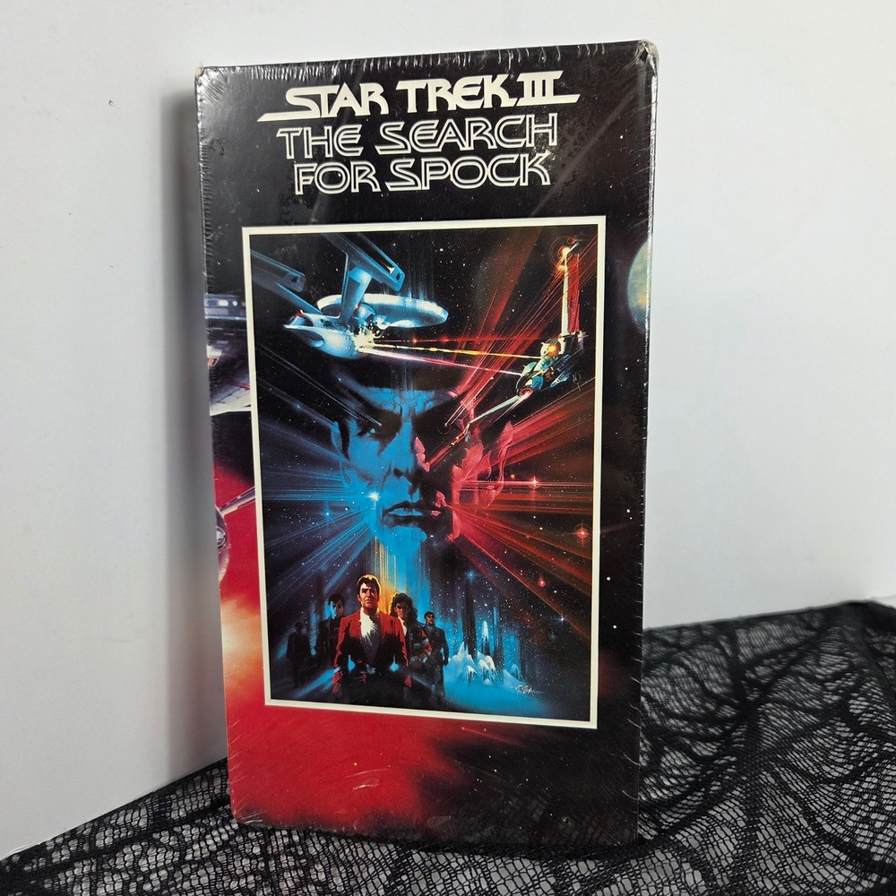 Star Trek III The Search for Spock VHS 1984 Factory Sealed Vintage Sci-Fi Movie